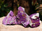 Natural Metallic Purpurite Specimens x 35 From Erongo, Namibia - Toprock Gemstones and Minerals 