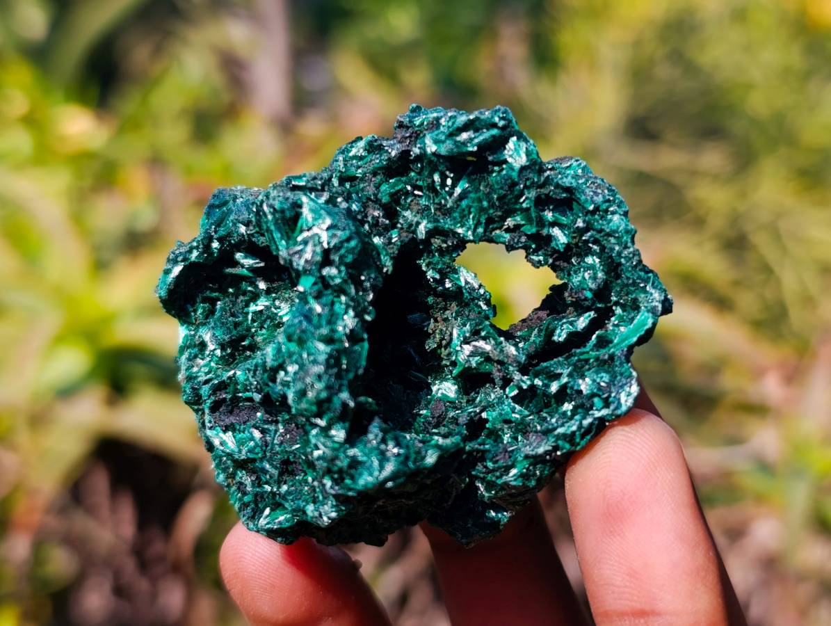 Natural Silky Malachite Specimens x 12 From Kasompe, Congo - Toprock Gemstones and Minerals 