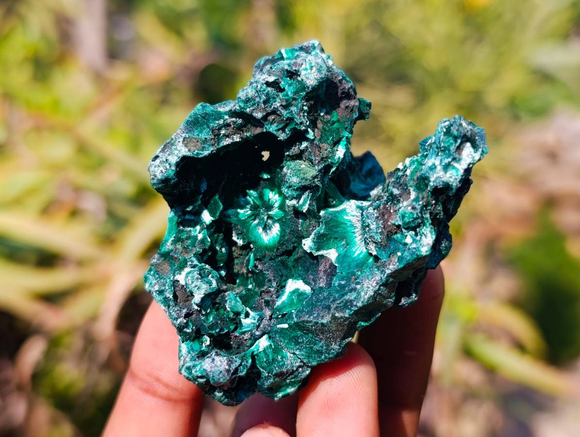 Natural Silky Malachite Specimens x 12 From Kasompe, Congo - Toprock Gemstones and Minerals 