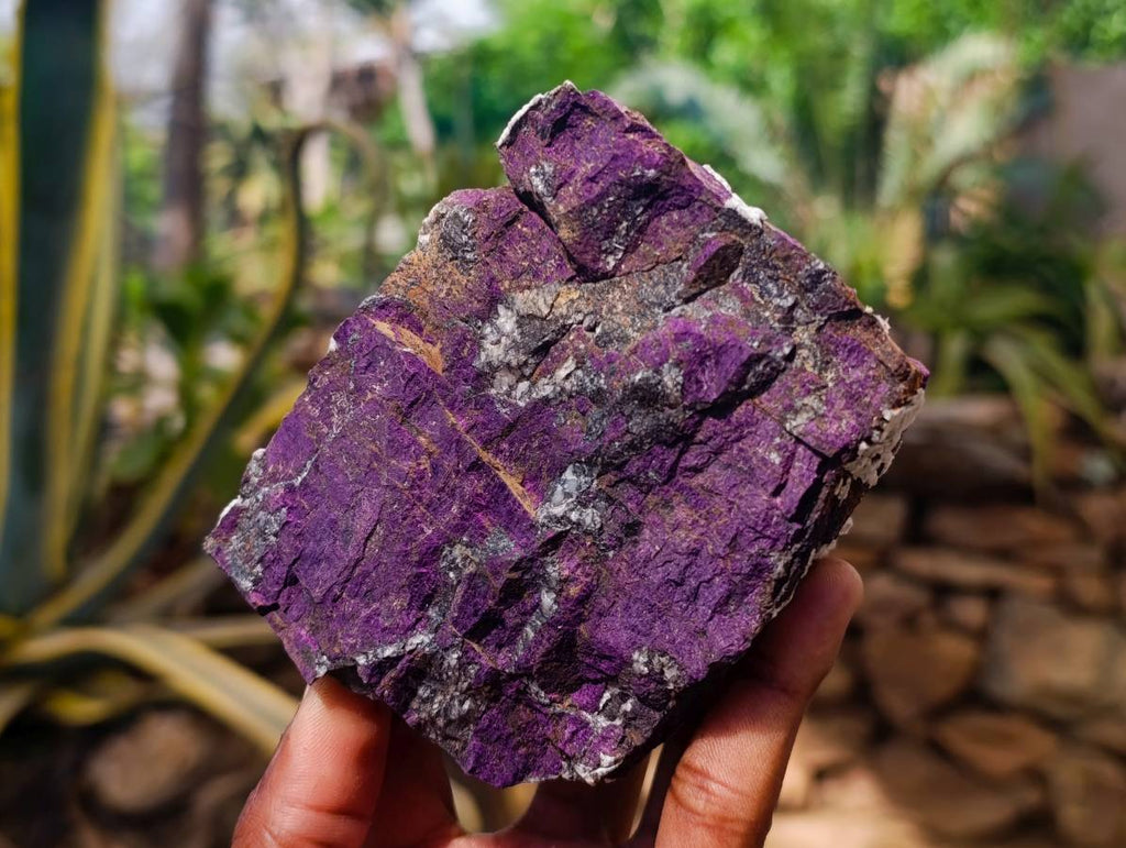 Natural Metallic Purpurite Specimens x 4 From Erongo, Namibia - Toprock Gemstones and Minerals 