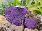 Natural Metallic Purpurite Specimens x 4 From Erongo, Namibia - Toprock Gemstones and Minerals 