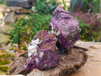 Natural Metallic Purpurite Specimens x 4 From Erongo, Namibia - Toprock Gemstones and Minerals 
