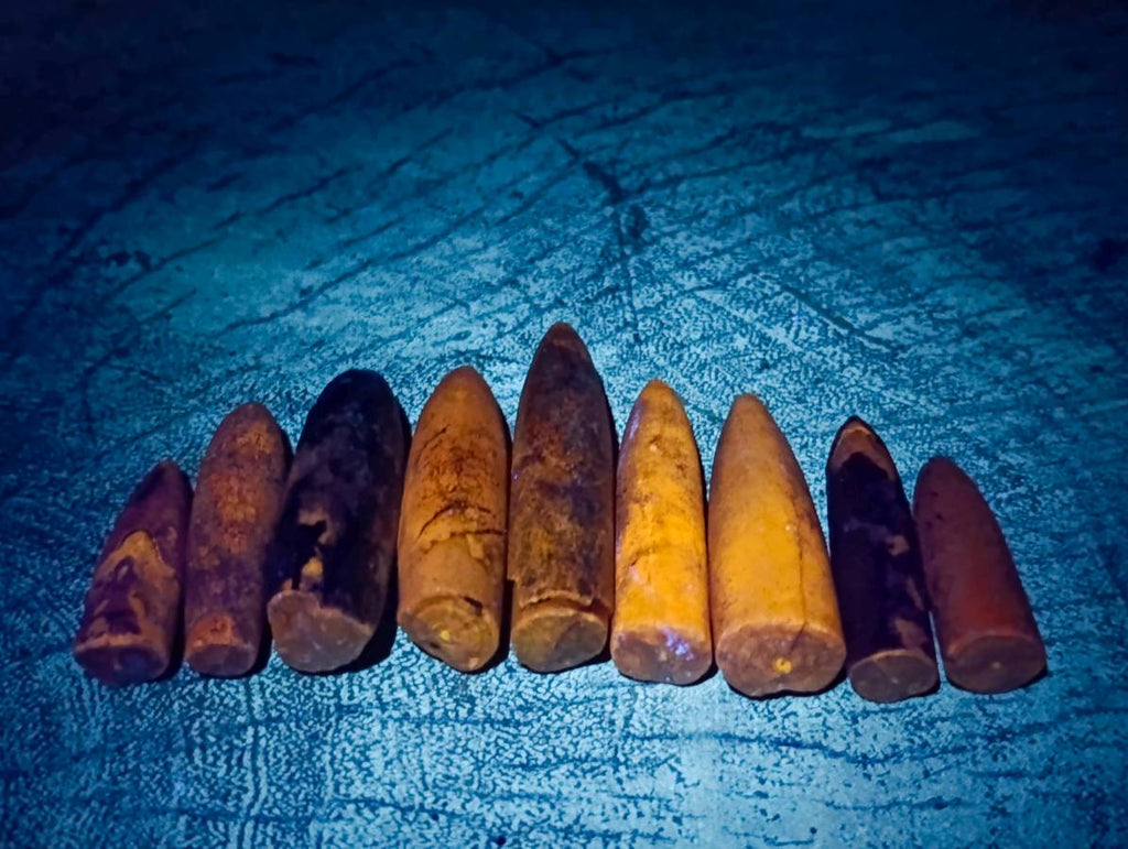 Natural Belemnite Fossil Specimens x 2.09 Lot From Mahanjanga, Madagascar - Toprock Gemstones and Minerals 