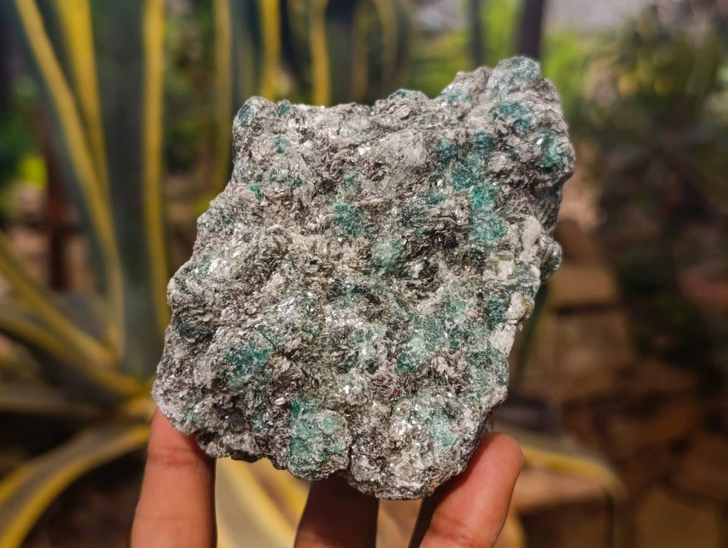 Natural Emerald Mica 'Mutokolite' Cobbed Specimens x 6 From Mutoko, Zimbabwe - Toprock Gemstones and Minerals 