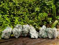 Natural Emerald Mica 'Mutokolite' Cobbed Specimens x 6 From Mutoko, Zimbabwe - Toprock Gemstones and Minerals 