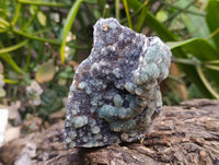 Natural Ball Malachite and Drusy Quartz On Dolomite Matrix Specimens x 2 From Kambove, Congo