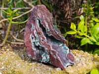 Natural Ball Malachite and Drusy Quartz On Dolomite Matrix Specimens x 2 From Kambove, Congo