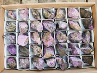 Natural Stichtite Cobbed Specimens x 35 From Barberton, South Africa - Toprock Gemstones and Minerals 