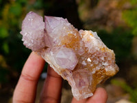 Natural Amethyst Spirit Quartz Clusters x 12 From Boekenhouthoek, South Africa - Toprock Gemstones and Minerals 