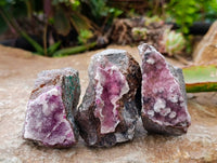 Natural Salrose Cobaltion Dolomite Specimens x 12 From Kakanda, Congo - Toprock Gemstones and Minerals 