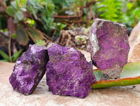Natural Metallic Purpurite Specimens x 35 From Erongo, Namibia - Toprock Gemstones and Minerals 
