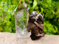Polished Mixed Inclusion Quartz Crystals x 6 From Madagascar - Toprock Gemstones and Minerals 