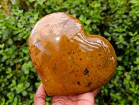 Polished Ocean Jasper Heart x 1 From Madagascar