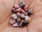 Polished Rhodonite Tumble Stones x 6 From Ambindavato, Madagascar - Toprock Gemstones and Minerals 