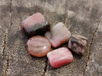 Polished Rhodonite Tumble Stones x 6 From Ambindavato, Madagascar - Toprock Gemstones and Minerals 