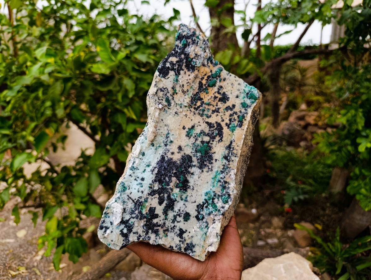 Natural Drusy Chrysocolla Specimens x 1 From Likasi Mine, Congo - Toprock Gemstones and Minerals 