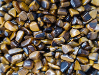Polished Tigers Eye Tumbled Stones x 6 From South Africa - Toprock Gemstones and Minerals 