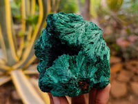 Natural Silky Malachite Specimens x 3 From Kasompe, Congo - Toprock Gemstones and Minerals 