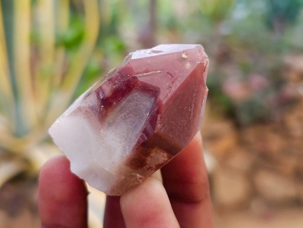 Natural Red Hematoid Quartz Crystals x 35 From Karoi, Zimbabwe - Toprock Gemstones and Minerals 