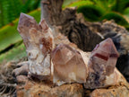 Natural Red Hematoid Quartz Crystals x 35 From Karoi, Zimbabwe - Toprock Gemstones and Minerals 