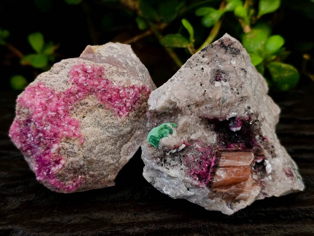 Natural Salrose Cobaltion Dolomite Specimens x 6 From Kakanda, Congo - Toprock Gemstones and Minerals 