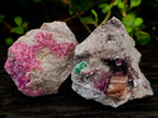 Natural Salrose Cobaltion Dolomite Specimens x 6 From Kakanda, Congo - Toprock Gemstones and Minerals 