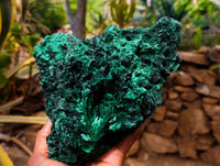 Natural Silky Malachite Specimens x 1 From Kasompe, Congo - Toprock Gemstones and Minerals 