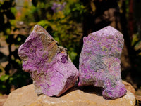 Natural Stichtite Specimens x 6 From Barberton, South Africa - Toprock Gemstones and Minerals 