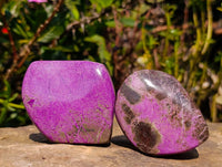 Polished Stichtite Free Forms x 6 From Barberton, South Africa - Toprock Gemstones and Minerals 