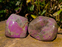 Polished Stichtite Free Forms x 6 From Barberton, South Africa - Toprock Gemstones and Minerals 