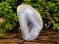 Polished Blue Lace Agate Geode x 1 From Nsanje, Malawi - Toprock Gemstones and Minerals 