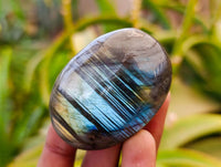 Polished Labradorite Gallets x 9 From Tulear, Madagascar - Toprock Gemstones and Minerals 