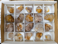 Natural Amethyst and Spirit Quartz Crystals x 20 From Boekenhouthoek, South Africa - Toprock Gemstones and Minerals 