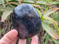 Polished Iolite Water Sapphire Standing Free Form x 3 From Madagascar - Toprock Gemstones and Minerals 