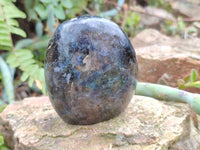 Polished Iolite Water Sapphire Standing Free Form x 3 From Madagascar - Toprock Gemstones and Minerals 