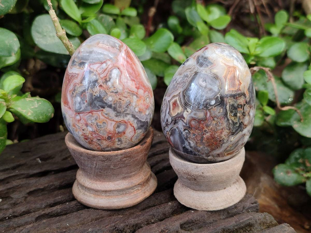 Polished Mixed Selected Multi Mineral Eggs x 12 From Southern Africa - Toprock Gemstones and Minerals 