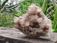Natural Luena White Phantom Cascading Smokey Quartz x 1 From Luena, Congo - Toprock Gemstones and Minerals 