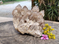 Natural Luena White Phantom Cascading Smokey Quartz x 1 From Luena, Congo - Toprock Gemstones and Minerals 