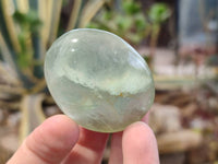 Polished Green Fluorite Gallets x 20  From Madagascar - Toprock Gemstones and Minerals 