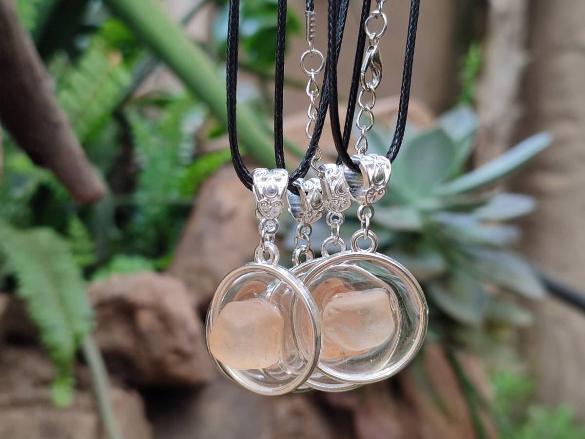 Hand Made Topaz Pendant - Sold Per Item - From Erongo, Namibia - Toprock Gemstones and Minerals 