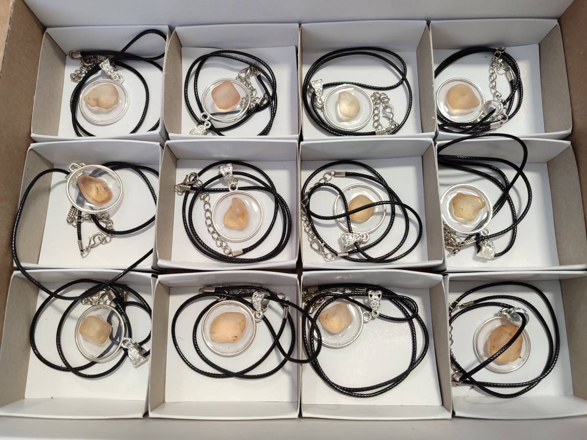 Hand Made Topaz Pendant - Sold Per Item - From Erongo, Namibia - Toprock Gemstones and Minerals 