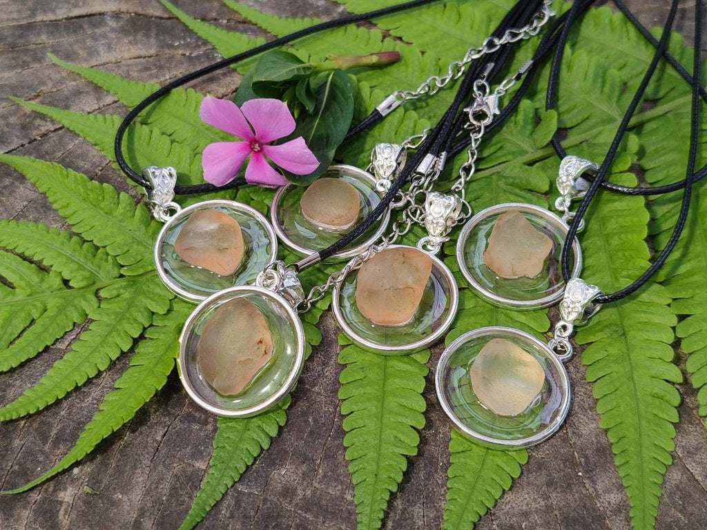 Hand Made Topaz Pendant - Sold Per Item - From Erongo, Namibia - Toprock Gemstones and Minerals 