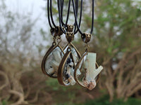 Hand Made Aquamarine Pendant - Sold Per Item - From Erongo, Namibia