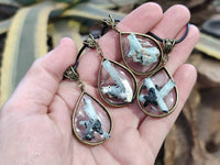 Hand Made Aquamarine Pendant - Sold Per Item - From Erongo, Namibia