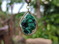 Hand Made Natural Silky Malachite Necklaces - Sold Per Item From Kasompe, Congo - Toprock Gemstones and Minerals 