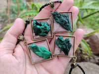 Hand Made Natural Silky Malachite Necklaces -Sold Per Item From Kasompe, Congo