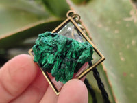 Hand Made Natural Silky Malachite Necklaces -Sold Per Item From Kasompe, Congo