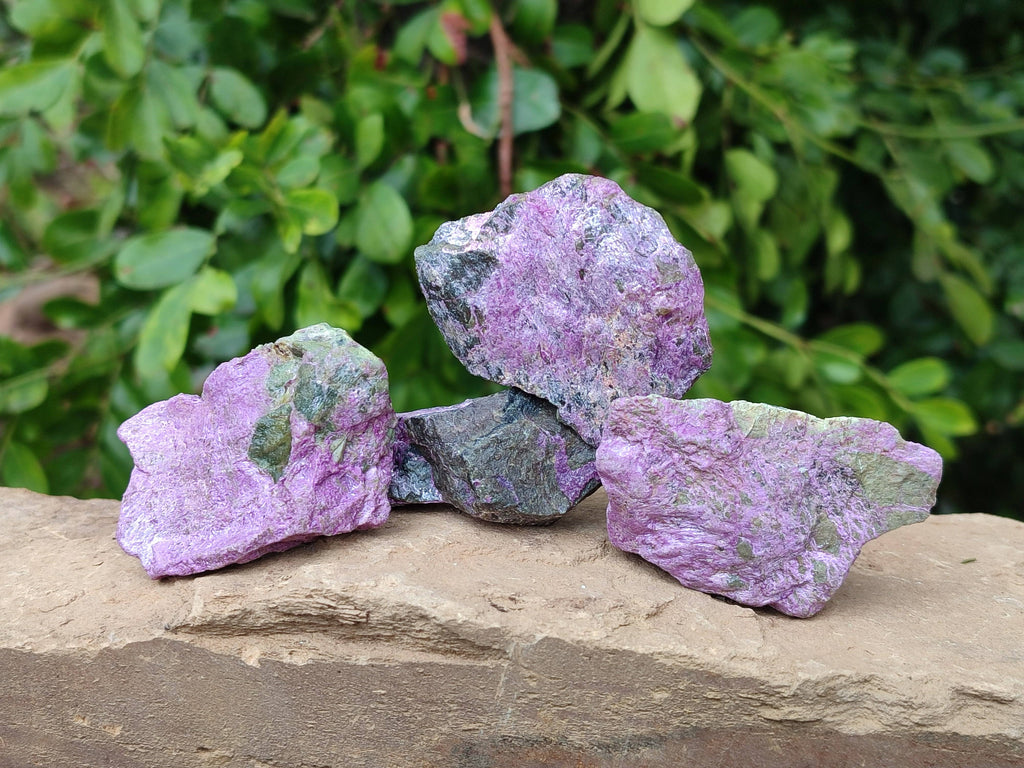 Natural Cobbed Stichtite Specimens x 35 From Barberton, South Africa - Toprock Gemstones and Minerals 