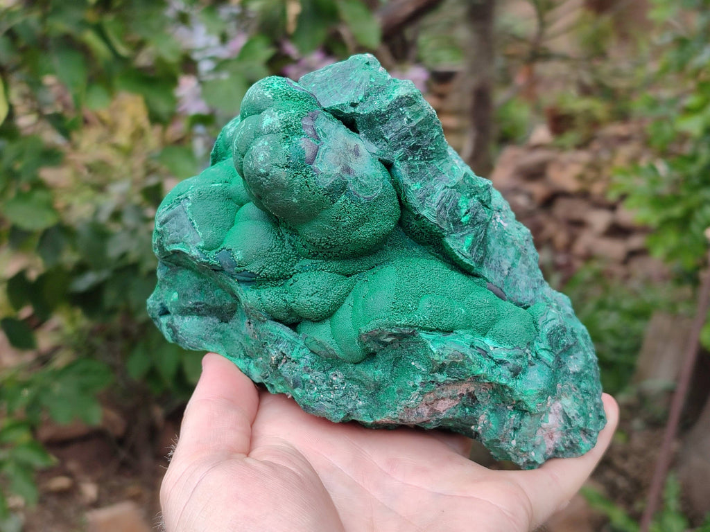 Natural Botryoidal Malachite Specimen x 1 From Tenke Fungurume, Congo - Toprock Gemstones and Minerals 