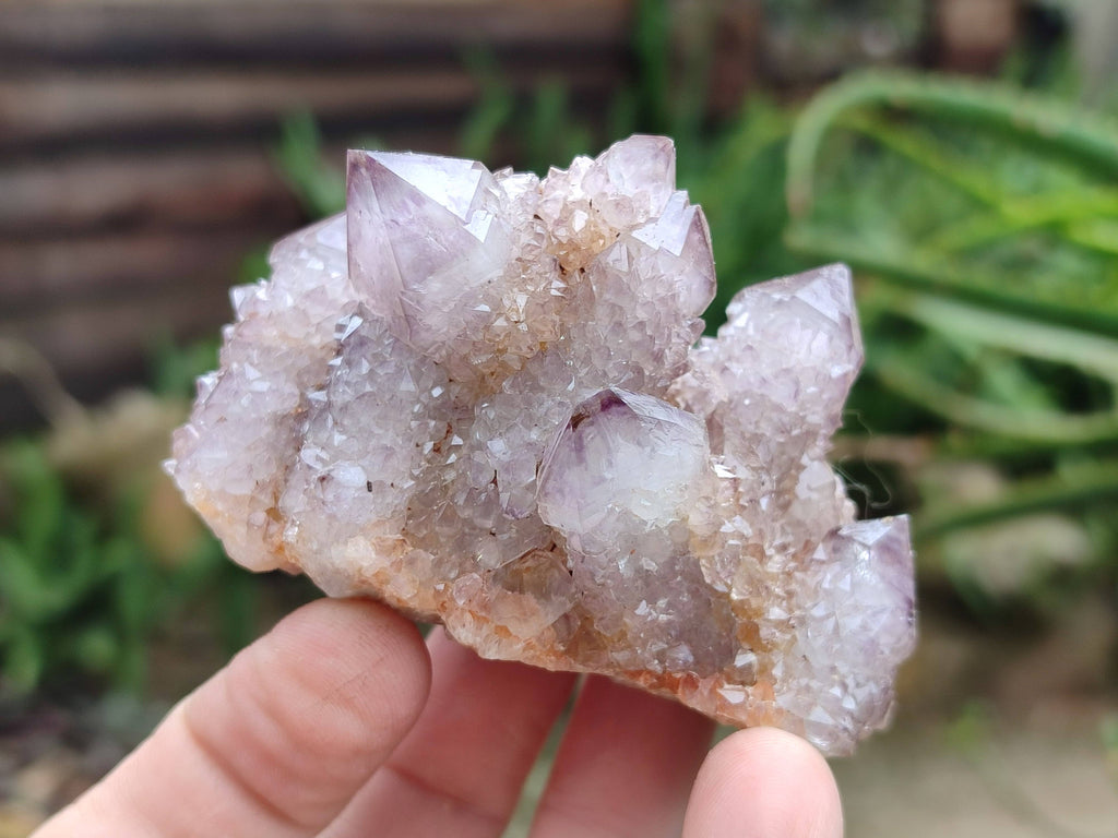 Natural Amethyst Spirit Quartz Clusters x 6 From Boekenhouthoek, South Africa - Toprock Gemstones and Minerals 
